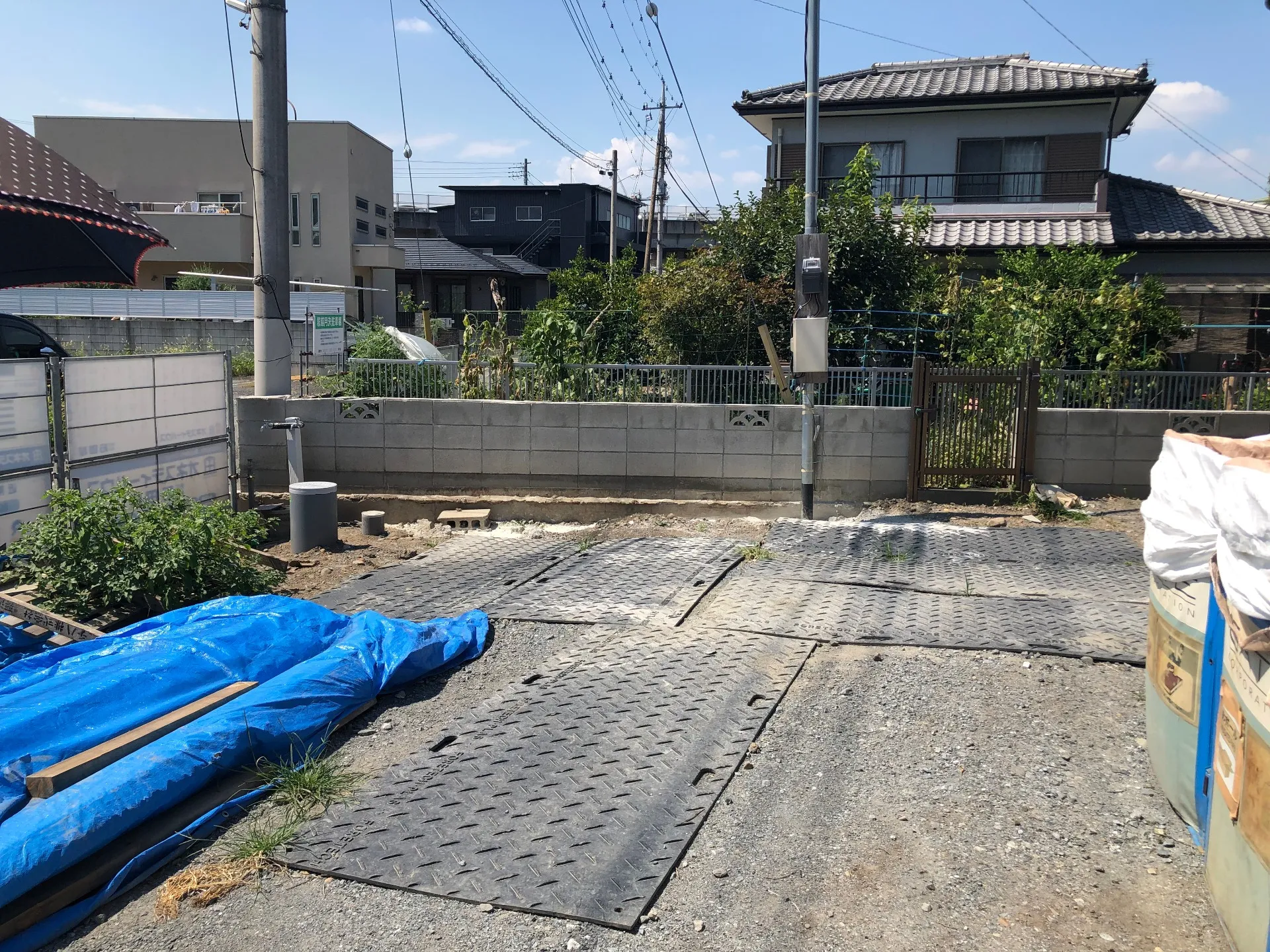 施工前の写真【一部分】