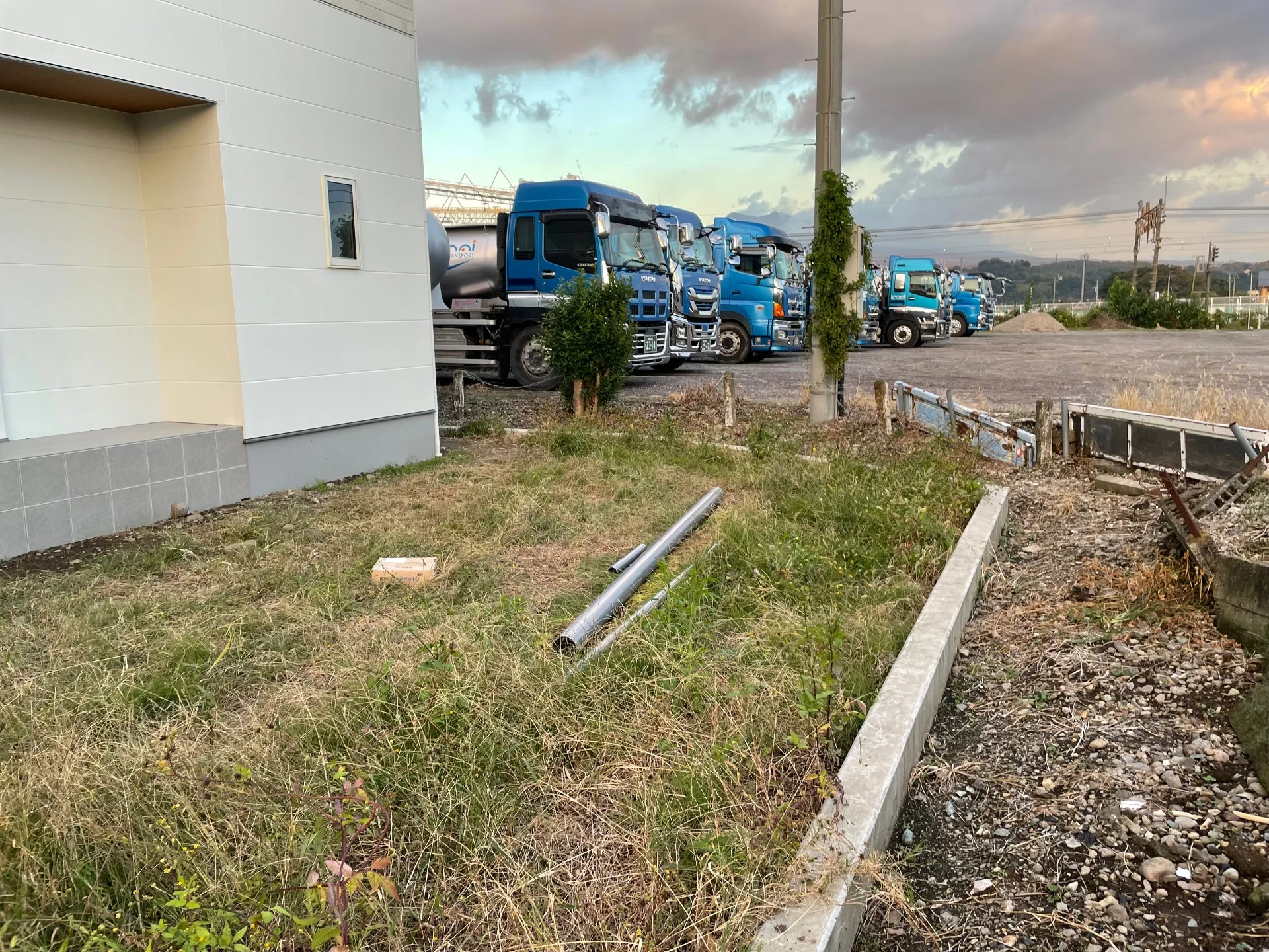 写真は施工前の状況です。