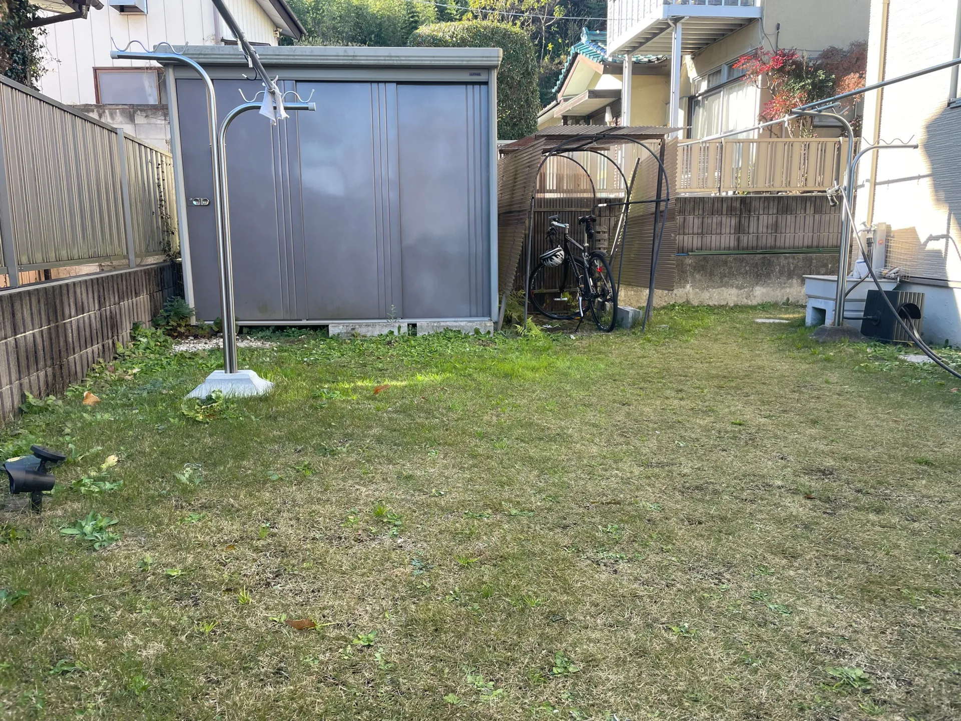 写真は、施工前の状態です。